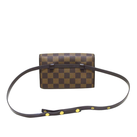 LOUIS VUITTON Damier Ebene Florentine Pochette Belt Bag - Picture 6 of 10